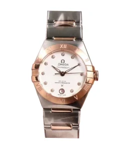 Omega Constellation Steel & Rose Gold Case Replica